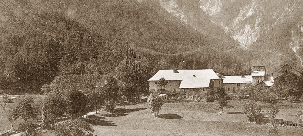 L'abbaye de Boscodon dans les années 60