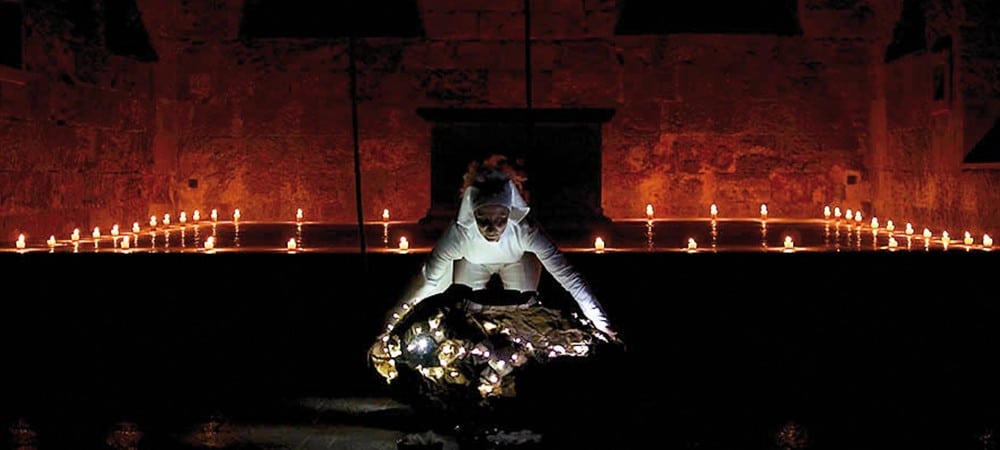 Anne Lopez à l'abbaye de Boscodon