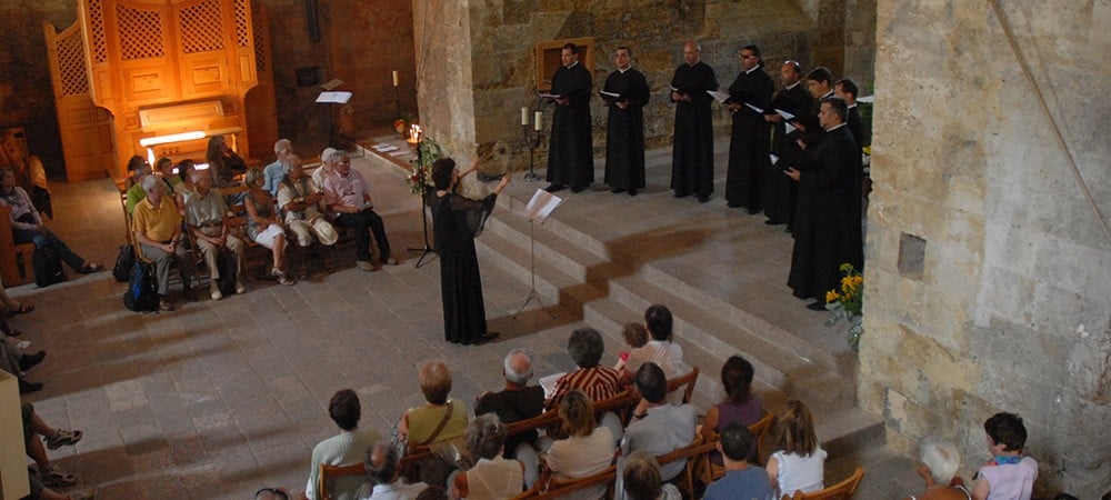 Chorale à l'abbaye de Boscodon