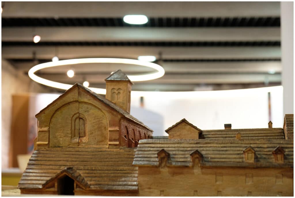 Maquette Abbaye Boscodon Musée