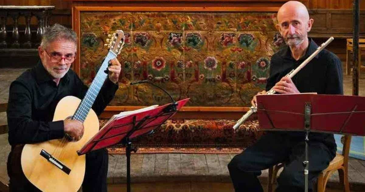 Duo flûte et guitare – Mosaïque