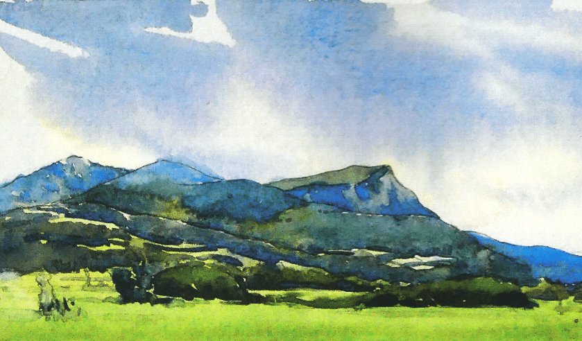 Stage d’aquarelle en montagne du 4 au 7 juin 2026