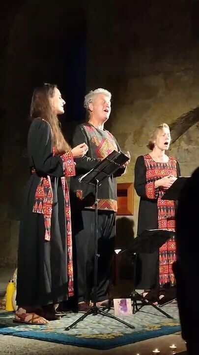 C'était hier soir à l'Abbaye de Boscodon. Shlama et chants sacrés.