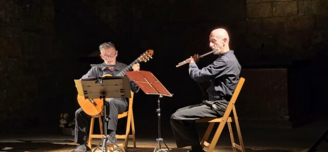 Retour en musique sur le récital flûte et guitare d'hier soir.