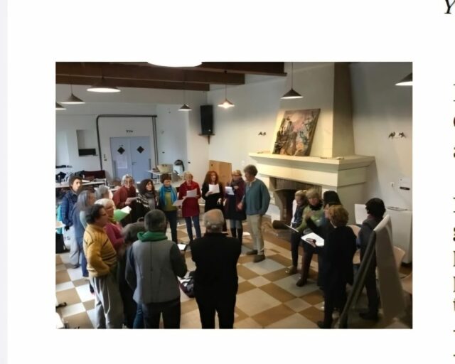 🎵 Stage de chants sacrés d'Orient à l'abbaye de Boscodon  🎶

Ouvert à tous.
📆 3 et 4 août
🕙 10h-12h30 et 14h30-17h30
avec Yannick et Lydie du trio Shlama

📍 Répertoire : chants sacrés en géorgien, araméen, slavon, arabe, hébreu, avestique.

inscriptions :
📞 06 44 97 55 05
💻 asso26piace@gmail.com