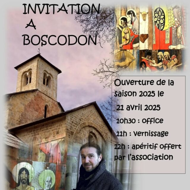 On vous attend nombreux lundi matin pour le lancement de la saison 2025 et le vernissage de l'exposition en présence de l'artiste #christoffbaron 

#abbayedeboscodon #boscodon #crots #embrun #embrunais #serreponcon #hautesalpes #hautesalpes05 #hautesalpestourisme #vernissage #art
