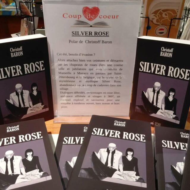 [COUP DE COEUR] 📚 Silver Rose, un polar de Christoff Baron.
🔹️ A découvrir à la librairie-boutique de l'abbaye.

🕙  Horaires d'ouverture :
lundi au samedi : 10h-13h et 14h-18h30
dimanche : 11h-13h et 14h-18h30

@boscodonabbaye05 #abbayedeboscodon #serreponcon #embrun #hautesalpestourisme #polar @christoffbaron